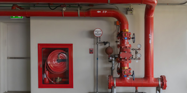 Pintar Fachadas de Empresas / Negocios / Locales Comerciales en Alcalá de Henares · Pintura para Instalaciones de Sistemas de Protección Contra Incendios